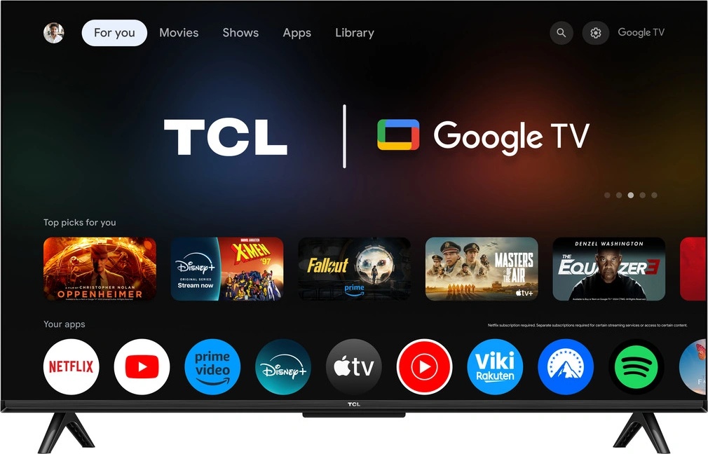 Televizorius TCL 43V6C nuotrauka