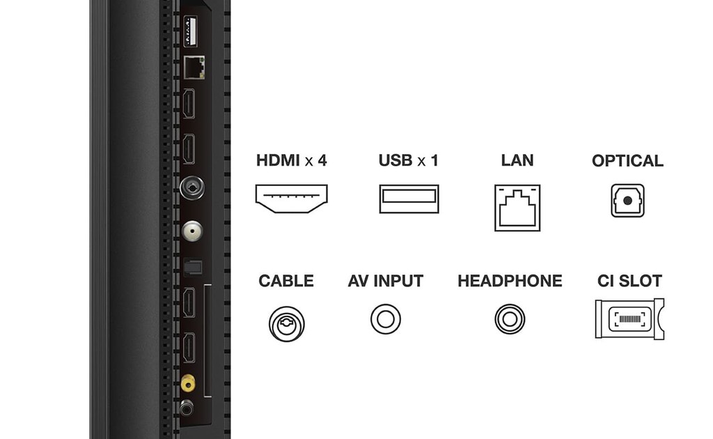 Televizorius TCL 55C745 nuotrauka