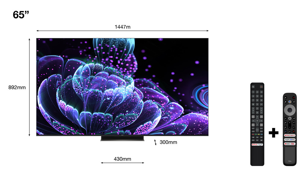 Televizorius TCL 65C835 nuotrauka
