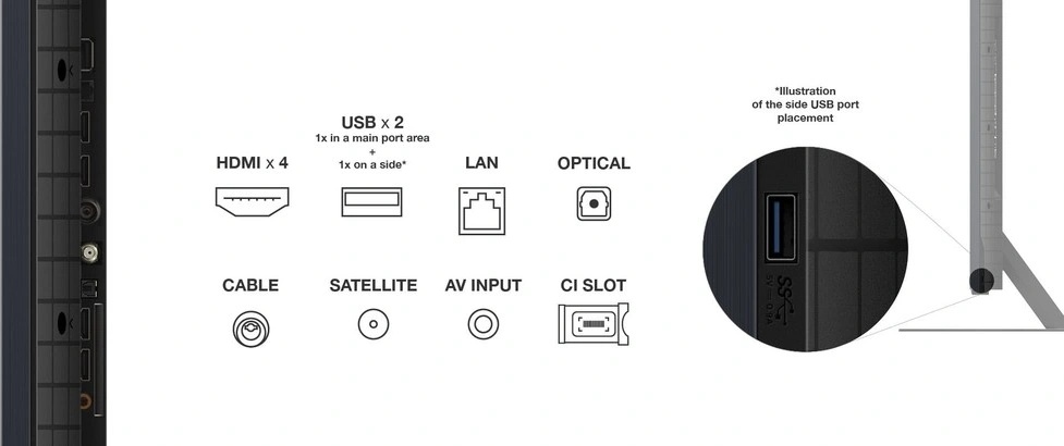 Televizorius TCL 65C855 nuotrauka
