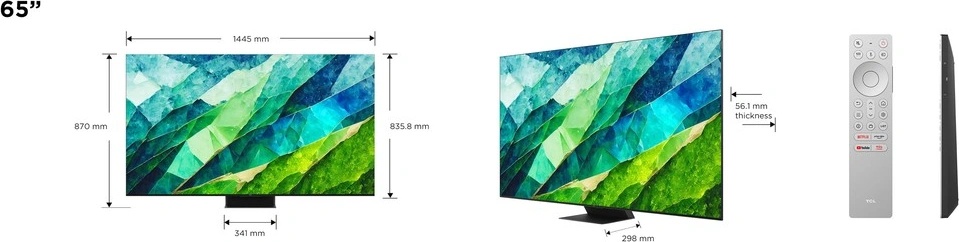 Televizorius TCL 65C855 nuotrauka
